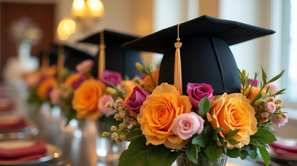 graduation centerpieces