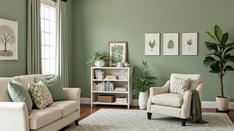 sage green room ideas