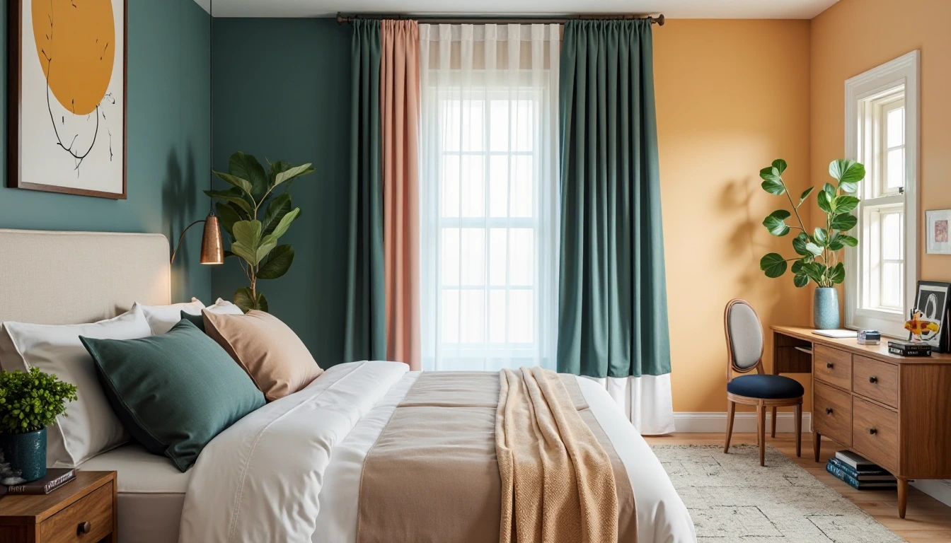 bedroom curtain ideas
