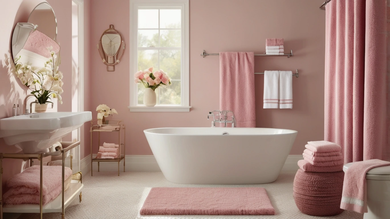 Pink Bathroom