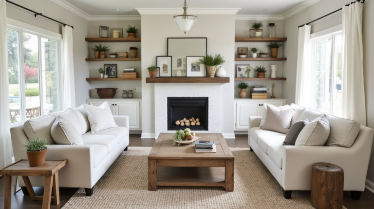 farmhouse living room