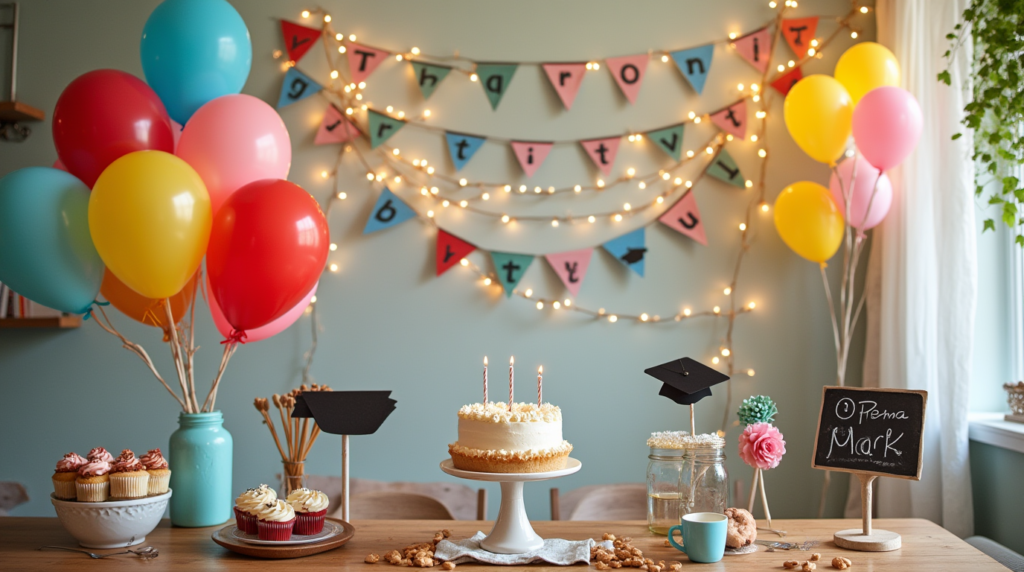 centerpiece ideas for graduation party