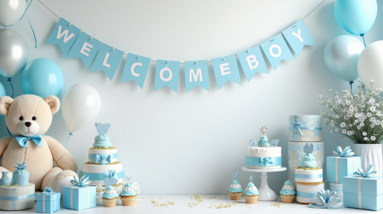 baby boy shower ideas