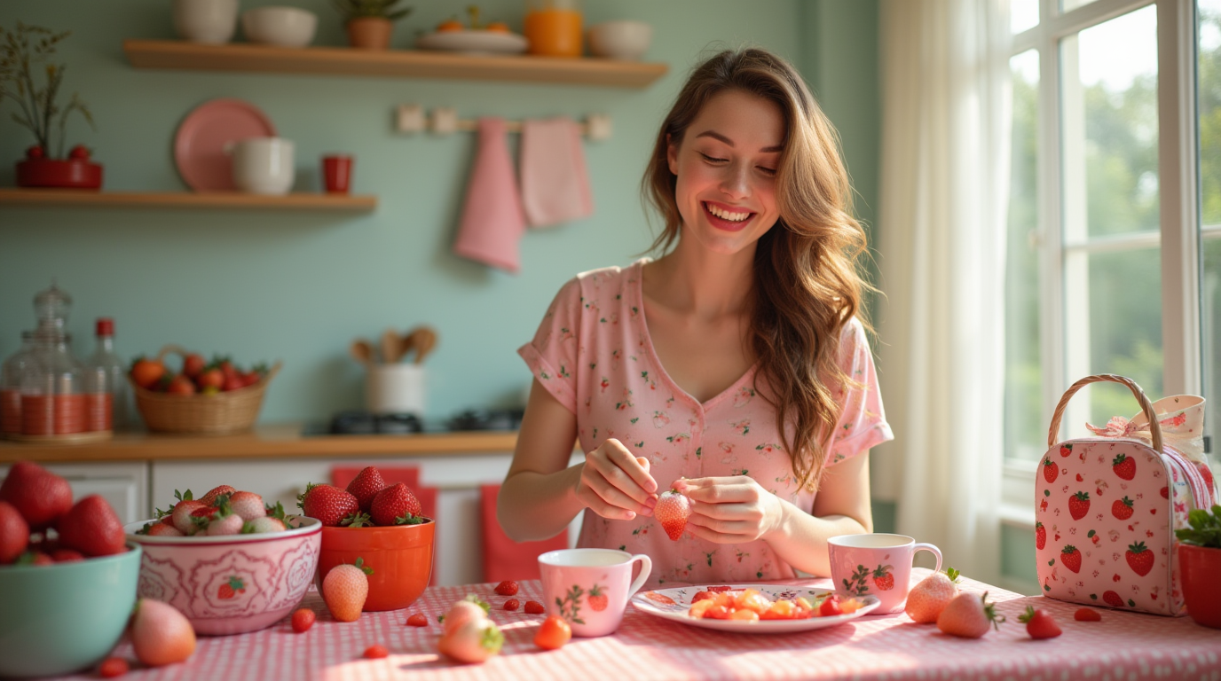 strawberry decorations