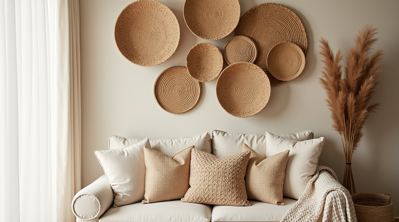 basket wall decor