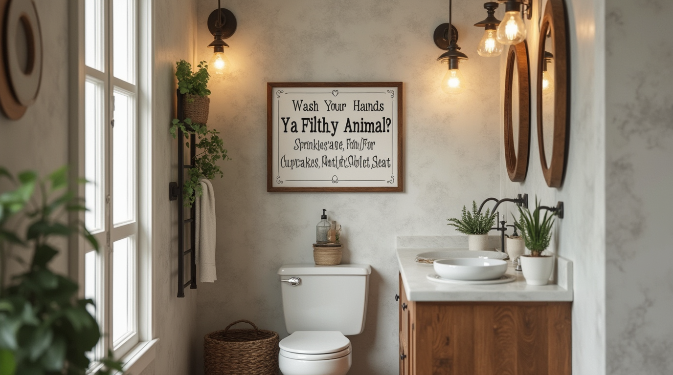 funny bathroom