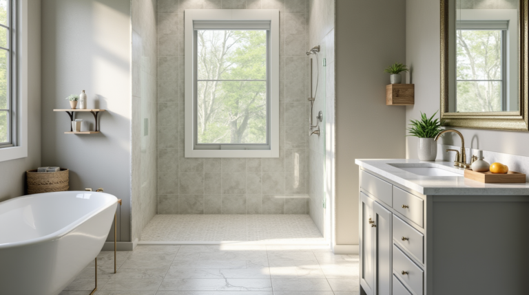 shower floor tile